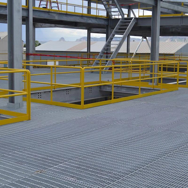 Galvanized Steel Grating Welded Steel Bar 40×3 295×690 Metal Grid Plate For Platform Walkway