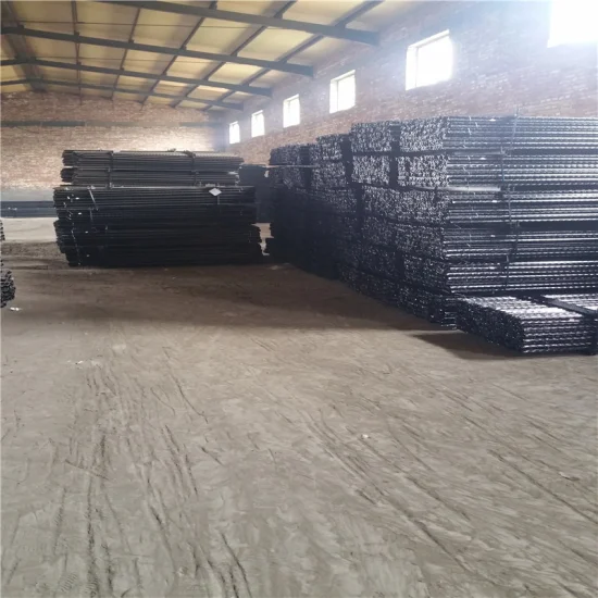 Y Shaped Star Picket Galvanized Steel Fence Post Y Post Black